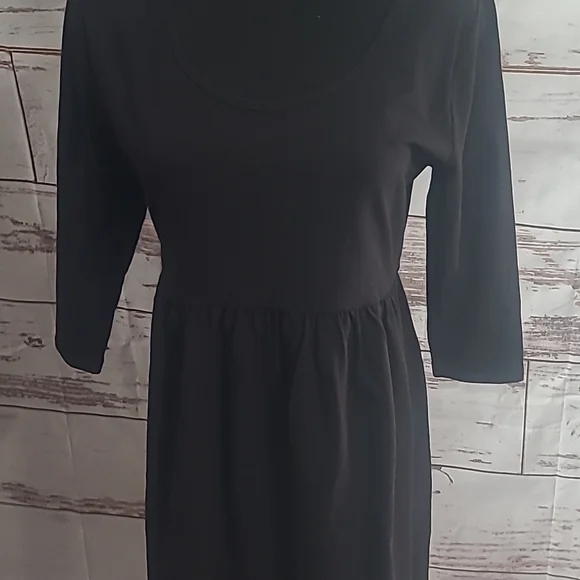 Matilda Jane Black 3/4 sleeve Dress - Picture 3 of 4